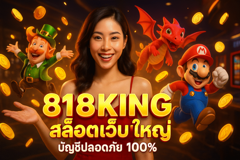 818KING สล็อตเว็บใหญ่ บัญชีปลอดภัย 100%