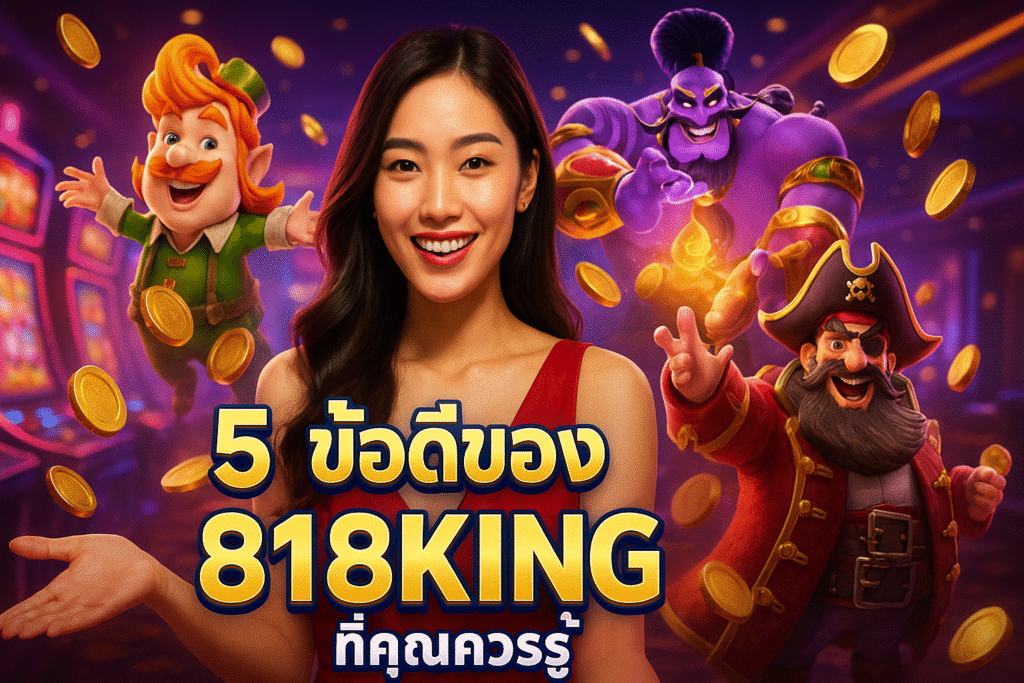 5 ข้อดีของ 818KING ที่คุณควรรู้